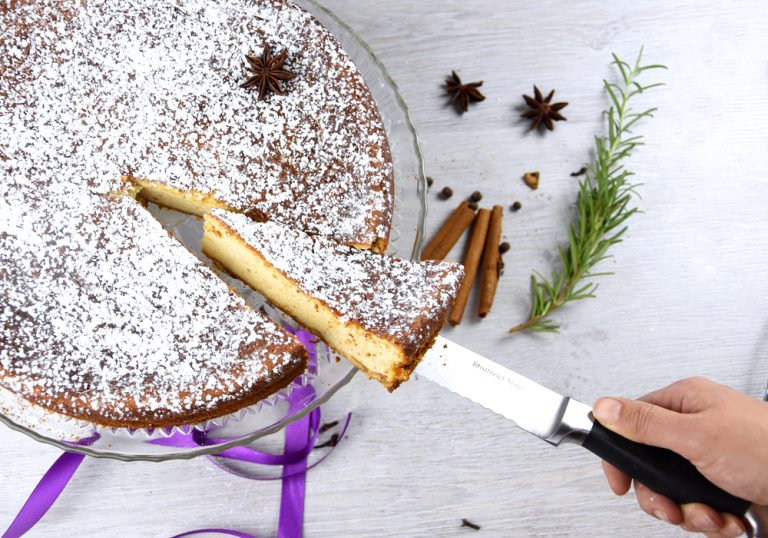 Weihnachtlicher Käsekuchen